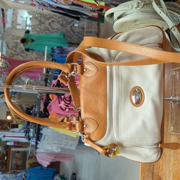 Barr & Barr Leather Satchel With Double Handles And Removable Shoulder Strap - Picture 2 of 10